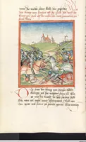 An illustration from 'Lohengrin' ; 'Friedrich von Schwaben' (1470)