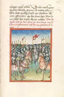 An illustration from 'Lohengrin' ; 'Friedrich von Schwaben' (1470)