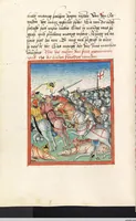 An illustration from 'Lohengrin' ; 'Friedrich von Schwaben' (1470)