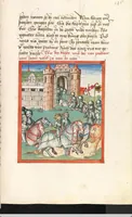 An illustration from 'Lohengrin' ; 'Friedrich von Schwaben' (1470)