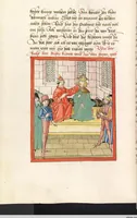 An illustration from 'Lohengrin' ; 'Friedrich von Schwaben' (1470)