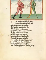 An illustration from Die Heidin (1470)