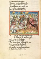 An illustration from Die Heidin (1470)