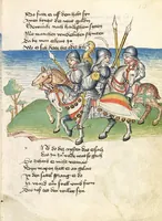 An illustration from Die Heidin (1470)