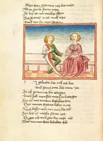 An illustration from Die Heidin (1470)