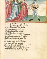 An illustration from Die Heidin (1470)