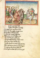 An illustration from Die Heidin (1470)