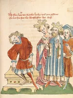 Picture 11 of 37 from Flore und Blanscheflur (1442), leaf 135
