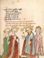 Picture 12 of 37 from Flore und Blanscheflur (1442), leaf 151