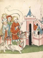 Picture 1 of 37 from Flore und Blanscheflur (1442), leaf 18