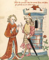 Picture 23 of 37 from Flore und Blanscheflur (1442), leaf 284