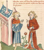 Picture 27 of 37 from Flore und Blanscheflur (1442), leaf 308