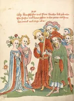 Picture 32 of 37 from Flore und Blanscheflur (1442), leaf 364