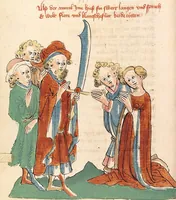 Picture 35 of 37 from Flore und Blanscheflur (1442), leaf 396