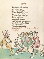 Picture 11 of 22 from Eneas (1419), leaf 204