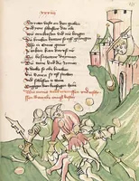 An illustration from Eneas (1419)