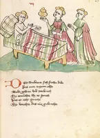 An illustration from Eneas (1419)