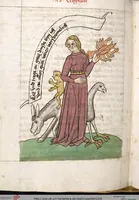 Picture 43 of 129 from 'Heidelberger Bilderkatechismus' (Handschrift) ; Biblia pauperum (Blockbuch) ; Totentanz (Blockbuch) u.a. (1455), leaf 226