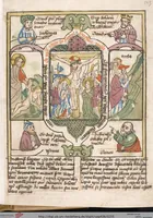 Picture 66 of 129 from 'Heidelberger Bilderkatechismus' (Handschrift) ; Biblia pauperum (Blockbuch) ; Totentanz (Blockbuch) u.a. (1455), leaf 255