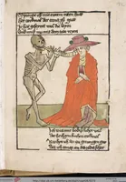 Picture 81 of 129 from 'Heidelberger Bilderkatechismus' (Handschrift) ; Biblia pauperum (Blockbuch) ; Totentanz (Blockbuch) u.a. (1455), leaf 273