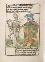 Picture 83 of 129 from 'Heidelberger Bilderkatechismus' (Handschrift) ; Biblia pauperum (Blockbuch) ; Totentanz (Blockbuch) u.a. (1455), leaf 276
