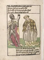 Picture 85 of 129 from 'Heidelberger Bilderkatechismus' (Handschrift) ; Biblia pauperum (Blockbuch) ; Totentanz (Blockbuch) u.a. (1455), leaf 280