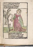 Picture 88 of 129 from 'Heidelberger Bilderkatechismus' (Handschrift) ; Biblia pauperum (Blockbuch) ; Totentanz (Blockbuch) u.a. (1455), leaf 283