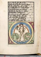 Picture 111 of 129 from 'Heidelberger Bilderkatechismus' (Handschrift) ; Biblia pauperum (Blockbuch) ; Totentanz (Blockbuch) u.a. (1455), leaf 312