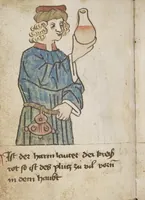 An illustration from Medizinische Traktate und Rezepte (1450)