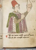 An illustration from Medizinische Traktate und Rezepte (1450)