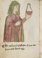 An illustration from Medizinische Traktate und Rezepte (1450)