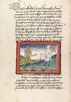 An illustration from Der Ackermann aus Böhmen (1470)