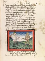 An illustration from Der Ackermann aus Böhmen (1470)
