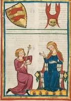 An illustration from Große Heidelberger Liederhandschrift (Codex Manesse) (1300)