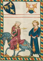 An illustration from Große Heidelberger Liederhandschrift (Codex Manesse) (1300)