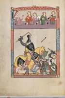 An illustration from Große Heidelberger Liederhandschrift (Codex Manesse) (1300)