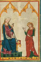 An illustration from Große Heidelberger Liederhandschrift (Codex Manesse) (1300)