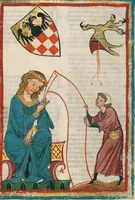 An illustration from Große Heidelberger Liederhandschrift (Codex Manesse) (1300)