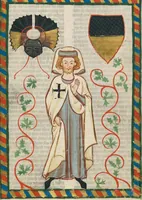 An illustration from Große Heidelberger Liederhandschrift (Codex Manesse) (1300)