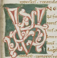 An illustration from Medizinische Sammelhandschrift