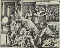 An illustration from Discovrs De La Religion Des Anciens Romains (1672)