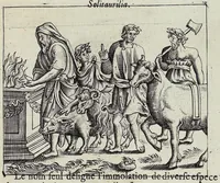 Picture 169 of 174 from Discovrs De La Religion Des Anciens Romains (1672), leaf 302