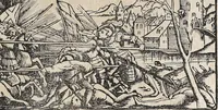 An illustration from Heydenweldt Vnd [und] irer Götter anfängcklicher vrsprung [Ursprung]: durch was verwhänungen den selben etwas vermeynter macht zugemessen, vmb dero wille[n], sie von den alten verehert worden ... (1554)