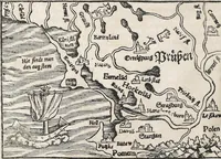 An illustration from Heydenweldt Vnd [und] irer Götter anfängcklicher vrsprung [Ursprung]: durch was verwhänungen den selben etwas vermeynter macht zugemessen, vmb dero wille[n], sie von den alten verehert worden ... (1554)