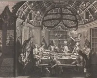 Picture 140 of 312 from Heilige Ceremonien, Gottes und Götzen-Dienste aller Völcker der Welt, Oder Eigentliche Vorstellung und summarischer Begriff, der vornehmsten Gottes-Dienstlichen Pflichten, Kirchen- und Tempel-Gebräuchen, der Christlich- und abgöttischen Völcker der gantzen Welt: Welche Nach des Berühmten Picarts Erfindung in Kupfer gestochen, und verlegt worden (1748), leaf 142