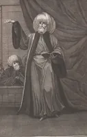 Picture 160 of 312 from Heilige Ceremonien, Gottes und Götzen-Dienste aller Völcker der Welt, Oder Eigentliche Vorstellung und summarischer Begriff, der vornehmsten Gottes-Dienstlichen Pflichten, Kirchen- und Tempel-Gebräuchen, der Christlich- und abgöttischen Völcker der gantzen Welt: Welche Nach des Berühmten Picarts Erfindung in Kupfer gestochen, und verlegt worden (1748), leaf 160