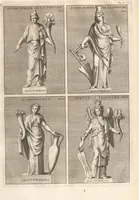 Picture 26 of 47 from Le Grand Cabinet Romain Ou Recueil D'Antiquitez Romaines: Qui consistent en Bas Reliefs, Statues des Dieux & des Hommes, Instruments Sacerdotaux, Lampes, Urnes, Seaux, Brasselets, Clefs, Anneaux, & Phioles lacrimales, Que L'On Trouve A Rome (1706), leaf 111
