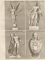 Picture 28 of 47 from Le Grand Cabinet Romain Ou Recueil D'Antiquitez Romaines: Qui consistent en Bas Reliefs, Statues des Dieux & des Hommes, Instruments Sacerdotaux, Lampes, Urnes, Seaux, Brasselets, Clefs, Anneaux, & Phioles lacrimales, Que L'On Trouve A Rome (1706), leaf 123