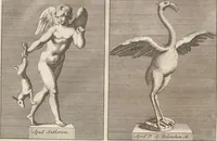 Picture 31 of 47 from Le Grand Cabinet Romain Ou Recueil D'Antiquitez Romaines: Qui consistent en Bas Reliefs, Statues des Dieux & des Hommes, Instruments Sacerdotaux, Lampes, Urnes, Seaux, Brasselets, Clefs, Anneaux, & Phioles lacrimales, Que L'On Trouve A Rome (1706), leaf 142