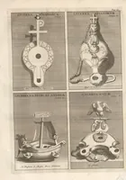 Picture 40 of 47 from Le Grand Cabinet Romain Ou Recueil D'Antiquitez Romaines: Qui consistent en Bas Reliefs, Statues des Dieux & des Hommes, Instruments Sacerdotaux, Lampes, Urnes, Seaux, Brasselets, Clefs, Anneaux, & Phioles lacrimales, Que L'On Trouve A Rome (1706), leaf 177